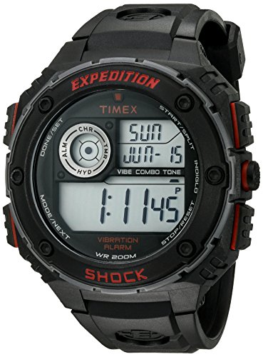 Timex Men's Expedition T49980 Digital Rubber Quartz Sport Watch