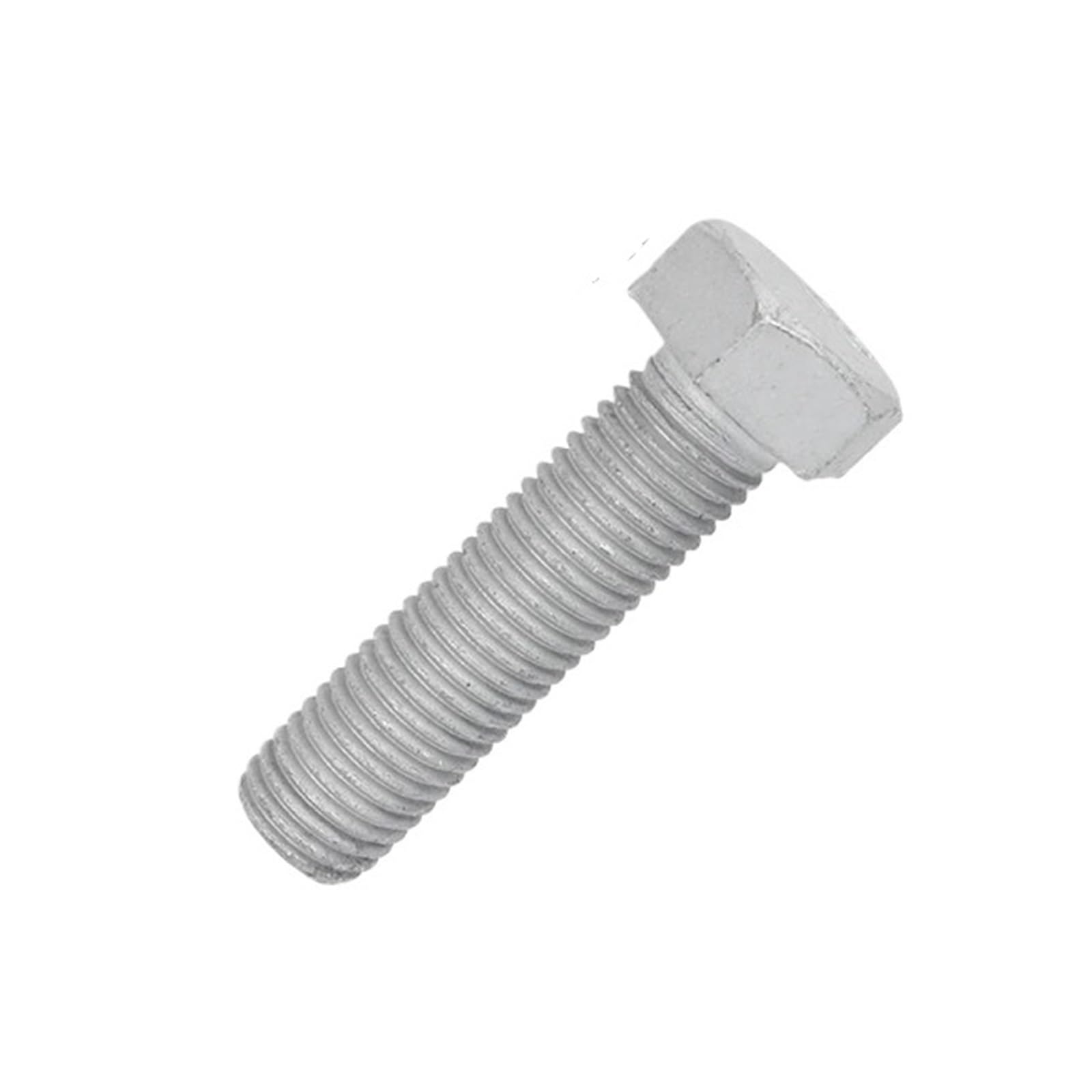 1/2PCS M18 ~ M36 Grado 8. Acciaio Al Carbonio Zincato Bullone A Testa Esagonale Viti Esagonali Esterne A Filettatura Completa