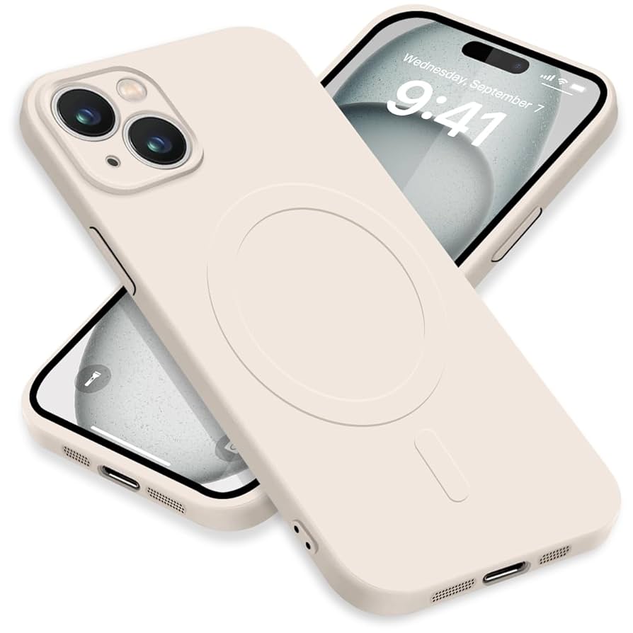 Amazon.co.jp: ZHUAZHULE iPhone15 ケース MagSafe対応 シリコン