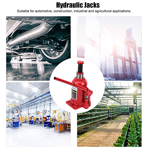 Martinetto Idraulico 20 Tonnellate, Jack, Cric Industriale, Sollevatore di Bottiglie per Automobili, Industria, Agricoltura