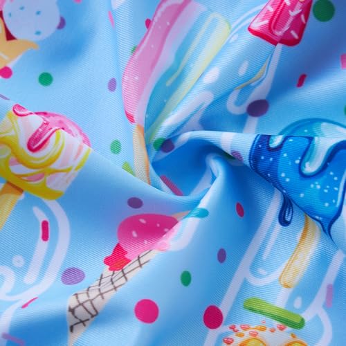 Image of Vieille Toddler Bathing Suit Girl 3T 4T Girls Swimsuit One Piece Swimwear with Ruffle Hem