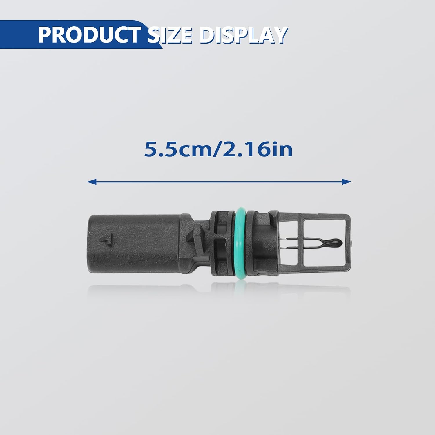 5149182AB Intake Air Temperature IAT Sensor for Chrysler for Dodge Avenger Challenger Charger Durango Grand Caravan Journey for Jeep Grand Cherokee for Ram 1500 2011-2020 RE# 5149182AA AX241