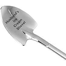 Valentines Day Gifts for Husband him Fathers Day from kids Papa Boyfriend, Funny Husband&rsquo;s Ice Cream Shovel Gifts for Men Dad Birthday, Husband Wedding Anniversary Presents