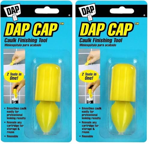 Dap 18570 Cap Caulk Finishing Tool,Yellow (Pack of 2)