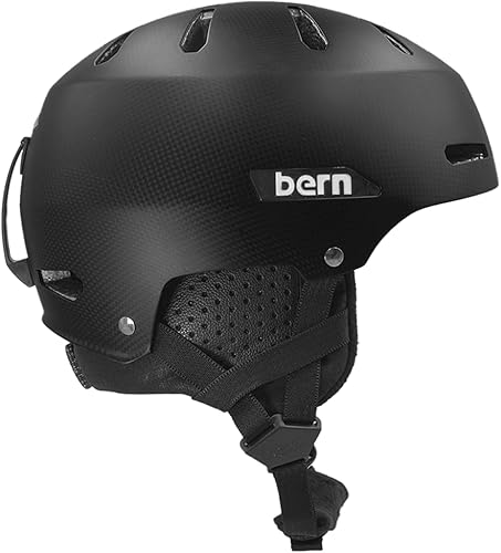 Miniatura 10 de Bern Macon 2.0 - Casco deportivo de esquí y snowboard para hombres y mujeres, estilo borde, certificado multideporte, protección contra impactos