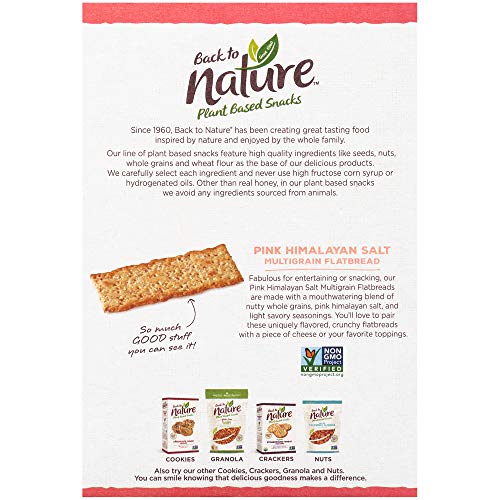 Image of Back to Nature - Stoneground Wheat Crackers - Garlic & Herb - Real Ingredients like Whole Grain Wheat, Flax Seed and Sea Salt - Dairy Free & Non-GMO - 5 ounce (Pack of 4)