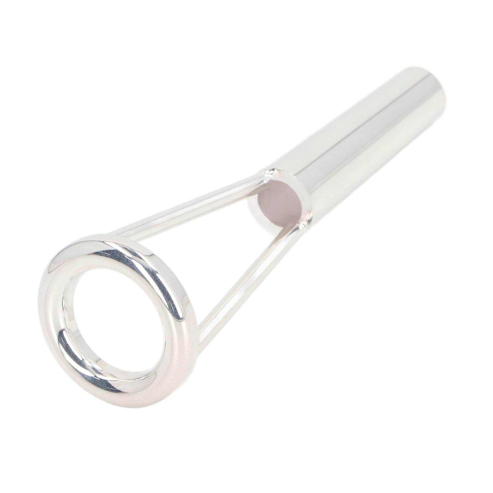 Entraîneur D'embouchure de Trompette, Dispositif D'entraînement D'embouchure Creuse en Métal, Constructeur de Muscles des Lèvres, Correcteur de Forme de Bouche