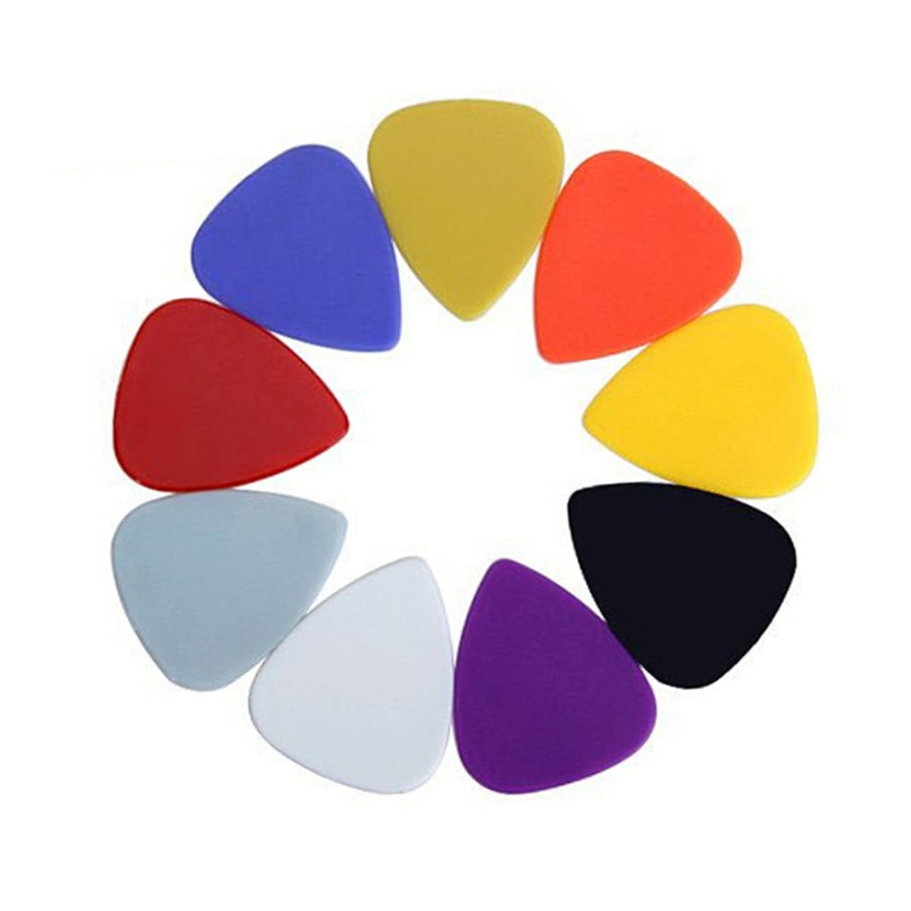 TOYANDONA 300pezzi Plettri Per Chitarra Plastica Da Colorati Per Chitarra Acustica Ed Elettrica Spessore Materiale Resistente