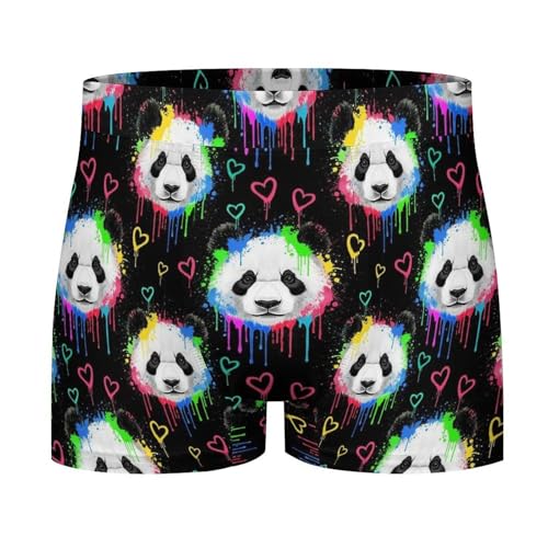 Mens Soft Comfortable Underwear Breathable Moisture-Wicking Boxer Briefs Novelty Underwear4