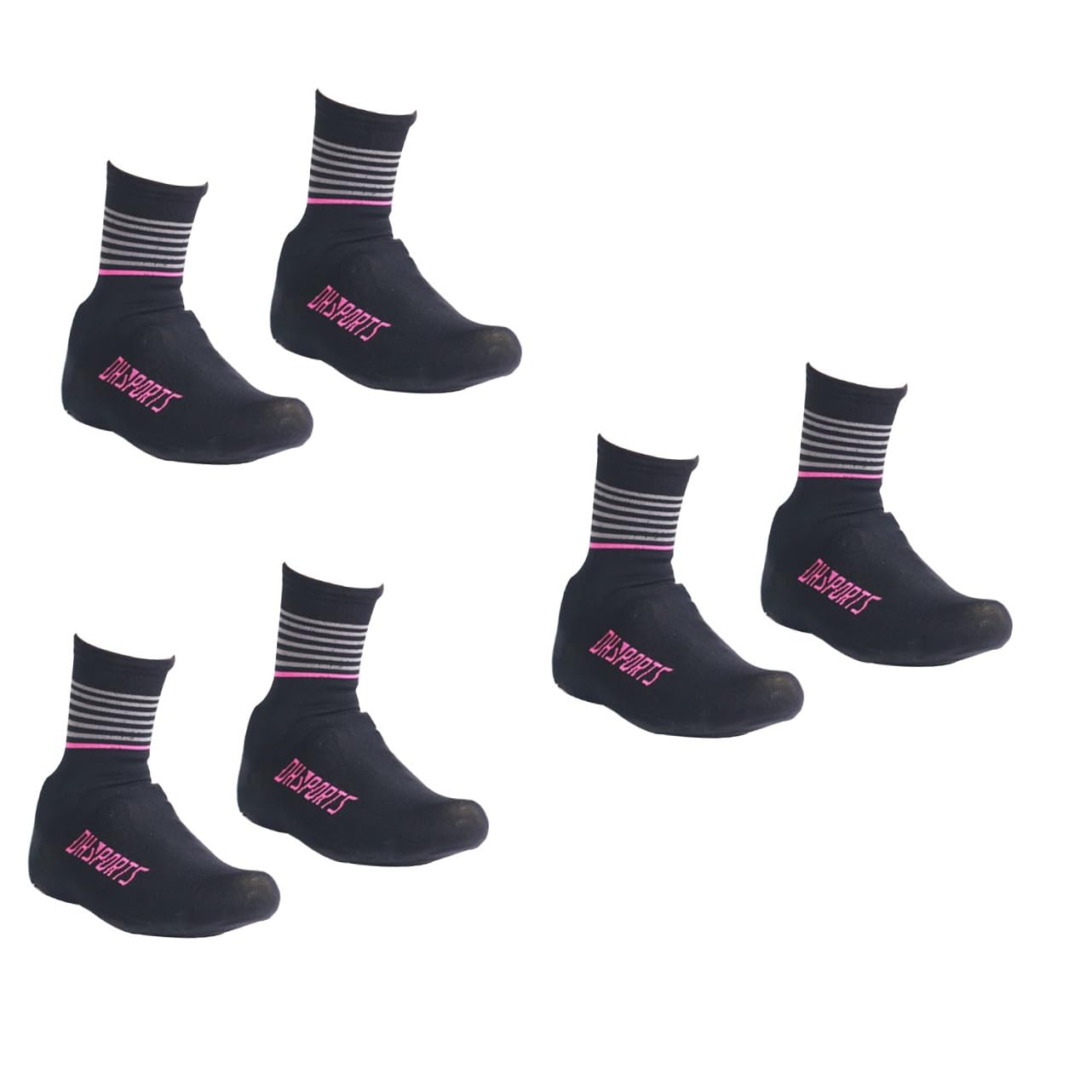 Hemobllo Cubierta de Zapatos al Aire Protector de Zapatillas Women Bike protección cubrezapatillas de Bicicleta de Carretera Cubierta del Zapato cubrezapatos para Ciclismo Black
