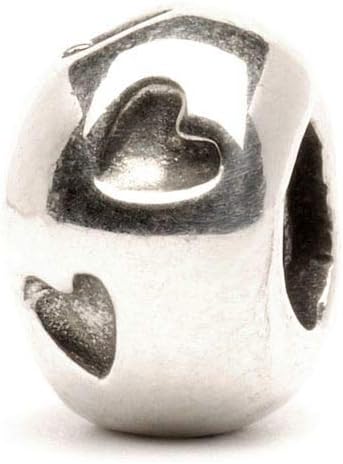 Trollbeads Silver 925 Bead Heart Print