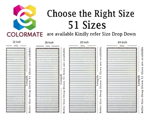 Image of COLORMATE Premium Vinyl Stained Frosted Window Glass Film (18x360 Inch) - Self-Adhesive Wallpaper Sticker Opaque Tint Cling for Window Glass Privacy Cover, Door, Office, Home.| Anti-UV. Frosted Lines