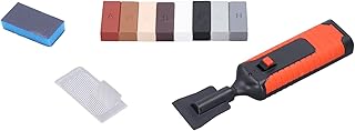 ERYUE Kit de Réparation de Carrelage, Bloc Cire Durable, Stylo Chauffant électrique pour Outils Réparation Murs en Pierre et Porcelaine