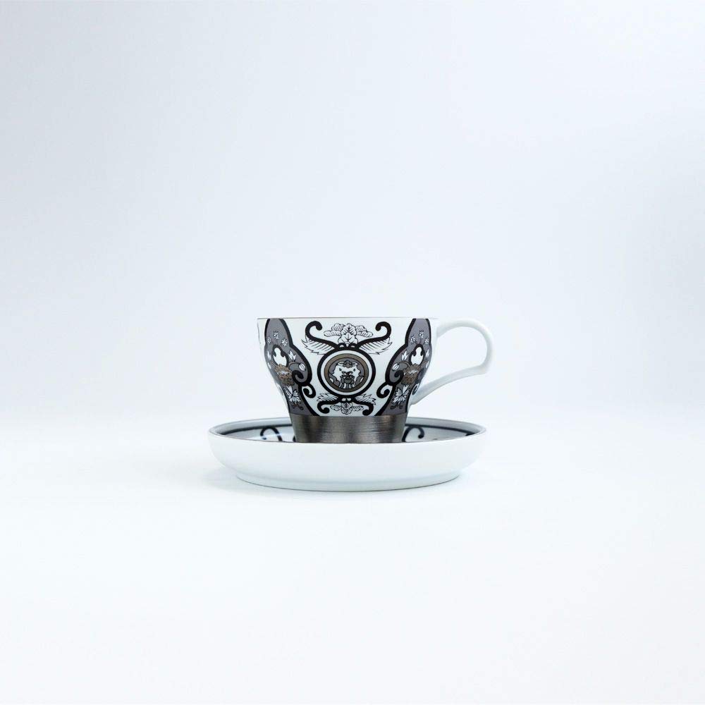 Amazon | ARITA PORCELAIN LAB ティーカップ＆ソーサー JS 古伊万里草 