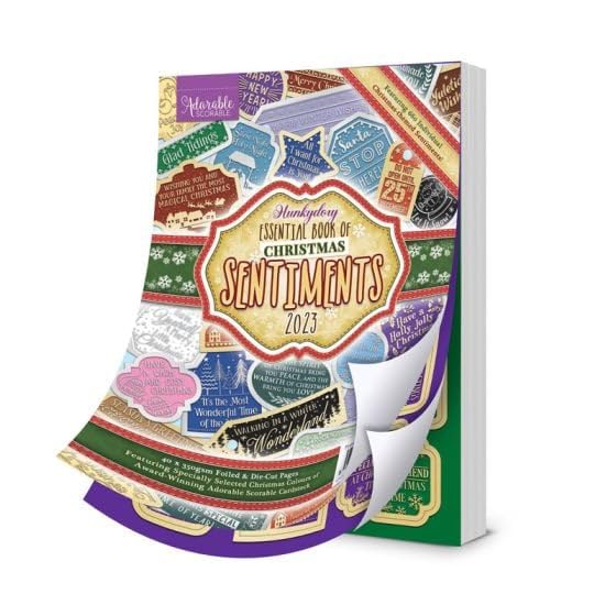Hunkydory - Essential Book of Christmas Sentiments 2023 - EBK139