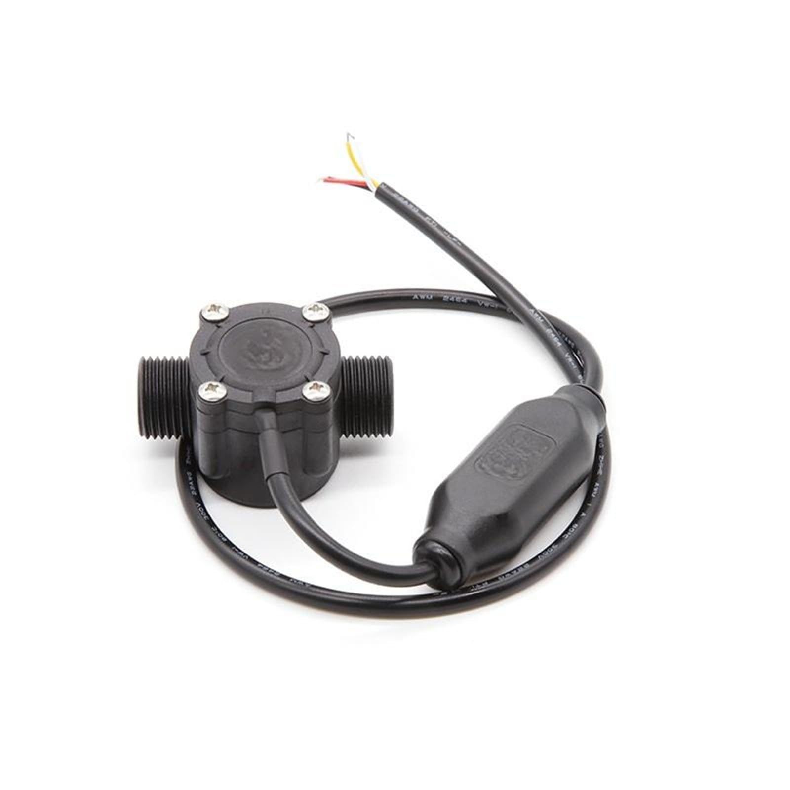 MKHQST Flowmeter S201A High-Precision Hall Effect Water Flow Sensor 1/2-inch DN15 Control Switch With Signal Output