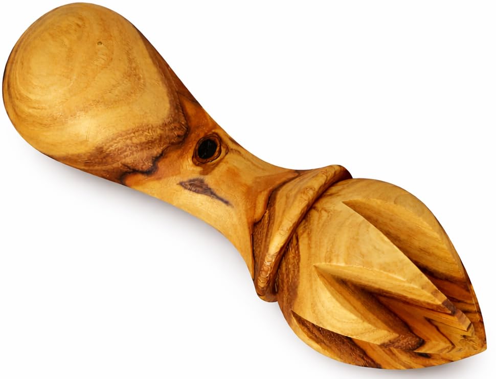 Amazon.com: Zuluf Olive Wood Citrus Reamer, Handcrafted Wooden