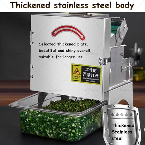 Cortadora eléctrica de verduras alta capacidad 200 kg/h miniatura 6