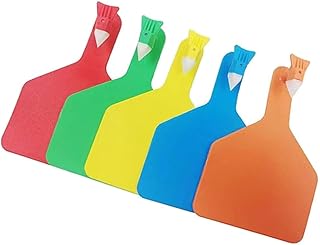 50 Uds./100 Uds. Etiquetas Z de una pieza, etiquetas para oreja de vaca, TPU en blanco con marcador, identificación de animales de ganado, vaca, oveja, cabra, cerdo, tamaño grande mixed colors 50pcs