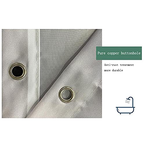 Obrand 4 Stück Badematten Set rutschfest Ständer Unterstützung,Bohemian Style Wasserdichter Duschvorhang rutschfeste… – Bild 8