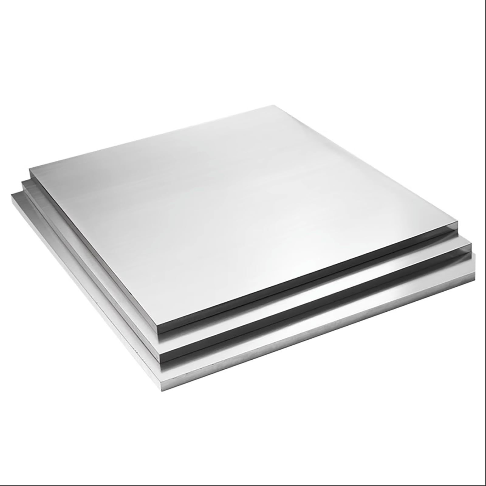 Blacha aluminiowa, 7075 Blacha aluminiowa srebrna, grubość 10-30 mm, długość 100-300, szerokość, opakowanie 2 szt(200 * 200 * 10mm)