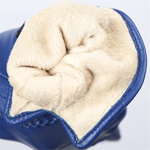 Guantes de Cuero cálidos de Invierno para Mujer