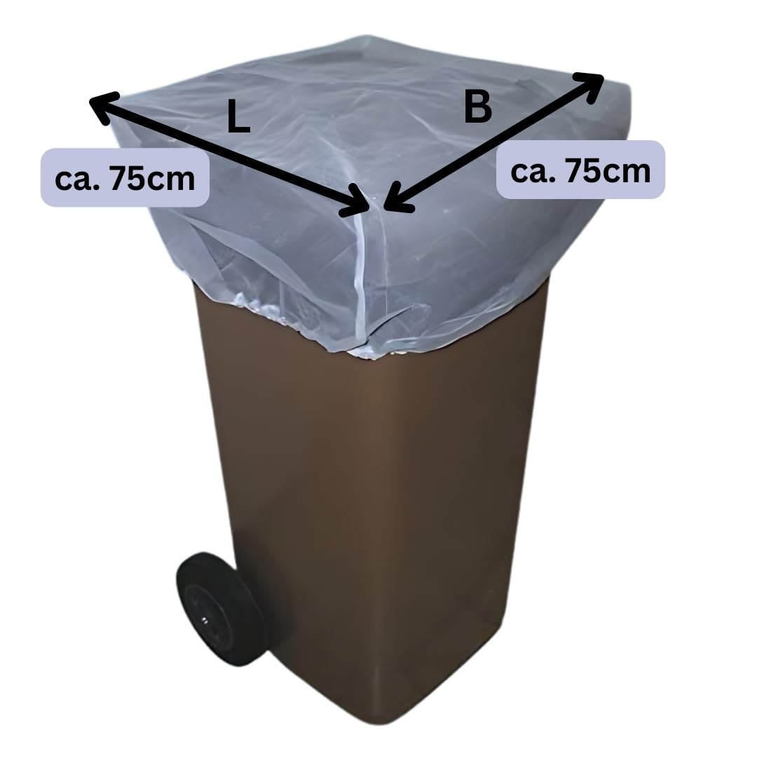Abdecknetz für 240 l Biotonne Mülltonne Netz ca. 75 x 75 cm Hygiene Schutz vor Insekten und Maden aus Polyester