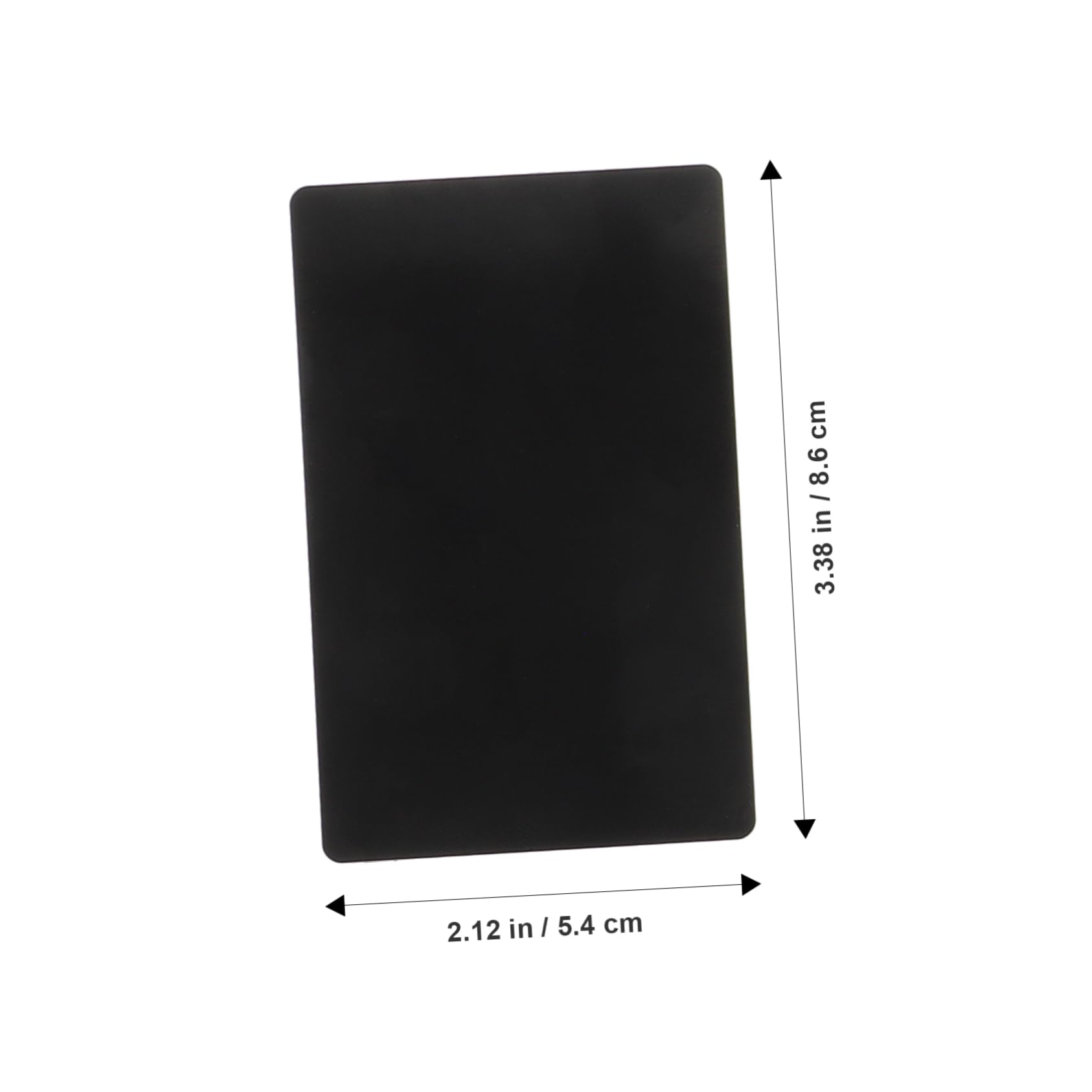 SHINEOFI 5 Series Tarjetas De Visita En Tarjetas De Visita De Metal Para Grabar De Nombre Lisas En Tarjeta Tarjeta De a En Aluminio 25 Piezas X 5