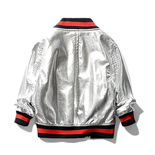 LJYH Boys Girls Pu Leather Jacket Baby Children's Spring New Clothing2