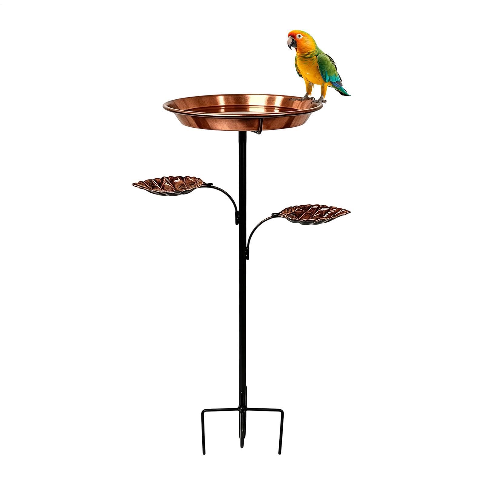 Bagno Esterno Per Uccelli Mangiatoia Decorativa Resistente Alle Intemperie | Abbeveratoio E Mangiatoia Per Uccelli Pet Voliera Fringuelli Pappagalli Giardino Cortile Paesaggistica Esterno
