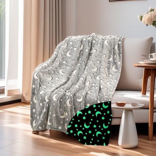 HSGLGNA - Manta suave para niños, diseño de dinosaurio, de microfibra suave y esponjosa, ideal como regalo para los amantes de los dinosaurios (Galaxy-Gris, 150 x 200 cm)