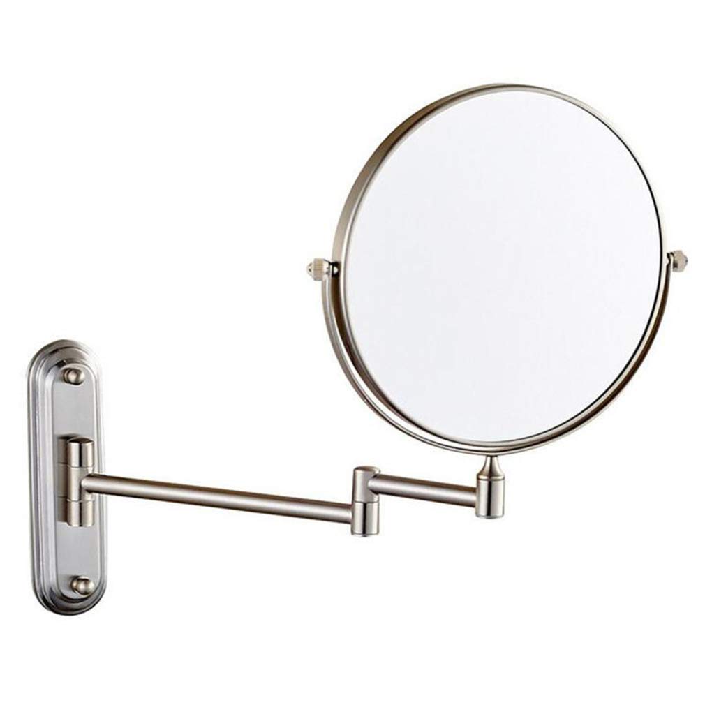 Miroir de salle de bain à grossissement multiple pour éviter les flous