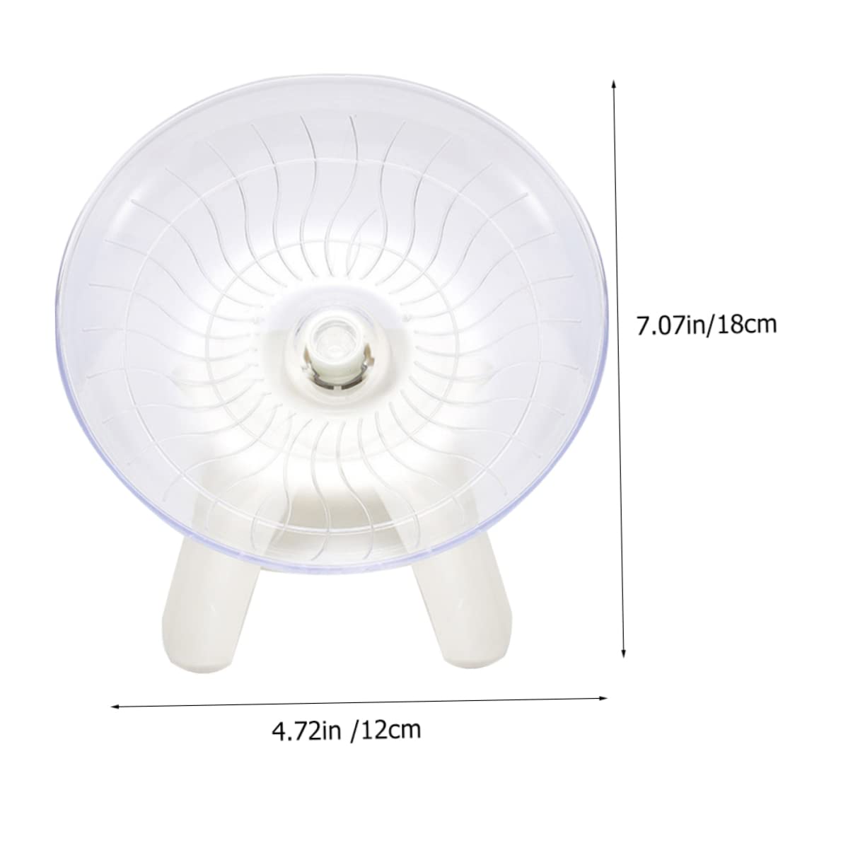 Beaupretty 3piezas Rueda De Ejercicio Silenciosa para Hámsters y Roedores Dispositivo De Diversión para Chinchillas Jerbos y Ardillas Juguete con Base Estable y Diseño Espacio