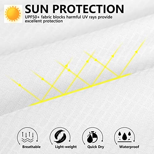 Pudolla Women's UPF 50+ UV Sun Protection Shirts Long Sleeve Fishing Hiking Shirt Cool Lightweight Travel Safari Shirts4