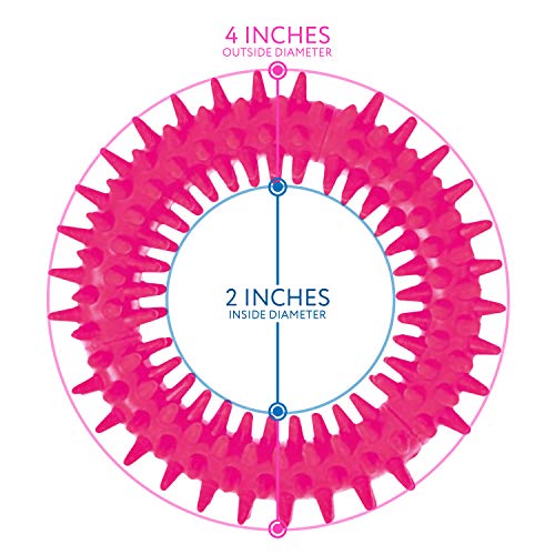 Original Monkey Spiky Sensory Ring / Bracelet Fidget Toy (Pack Of 3) - No Bpa, Phthalate, Latex - Fidgets Toys / Stress Rings For Children And Adults - By Impresa Products #TOP1