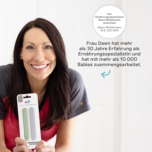 Tiny Pops für Babies Rouge – BPA-freie Silikon-Eisform mit Stiel, ideal für Beikost, gefrorene Muttermilch & Brei – Spülmaschinenfest, ab 4 Monaten