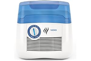 Vicks Cool Mist Humidifier with UV Light and VapoPad Compatibility