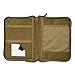 Tactical Notebook Covers Field Data Cover System | Heavy Duty Zippered Organizer for Field Use with Pen Loops | Fits Notebooks 5” x 7.5” to 5.5” x 8.25” (Coyote Brown)