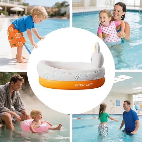 Piscine gonflable dinosaure compacte pour petits espaces et voyages