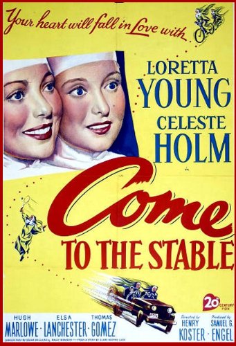 BRIRILINE Come to The Stable (1949) DVD - Loretta Young, Celeste Holm