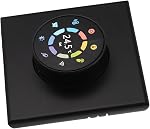 Omabeta Smart Thermostat Compact Easy Installation Control Protection haute température pour la maison 95-240V noir