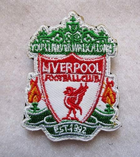 L-iverpool Football Club 3D Tactical Patch Military Embroidered Morale Tags Badge Embroidered Patch DIY Applique Shoulder Patch Embroidery Gift Patch