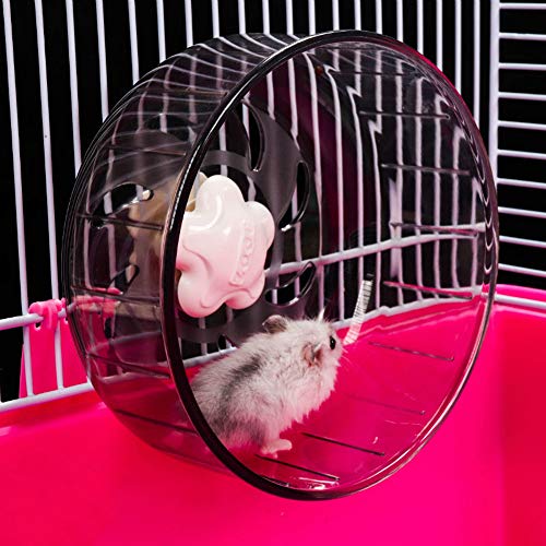 Goldeal 5.1 Inches Small Silent Hamster Wheel, Hamster Toys For Hamster Cage, Super Mute Spinner Exercise Running Wheel For Small Hamsters, Gerbils, Or Mice… #TOP5