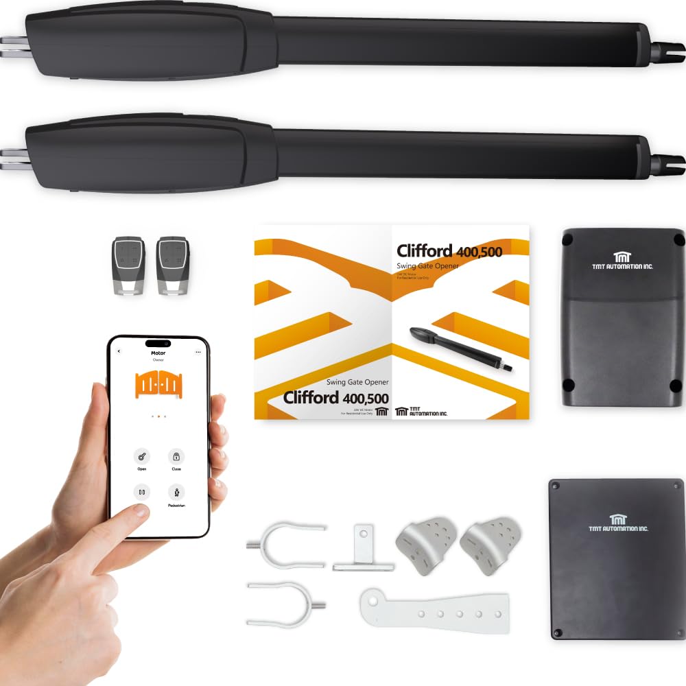 Buy TMT Clifford 500 Dual Automatic Gate Openers for Heavy Swing Gate