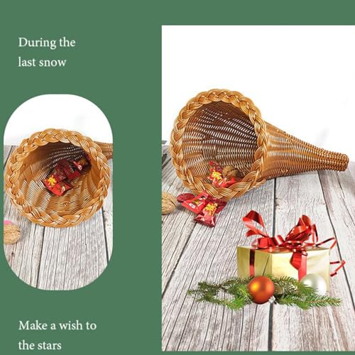 Panier de Noël cadeau à garnir pour des fêtes chaleureuses