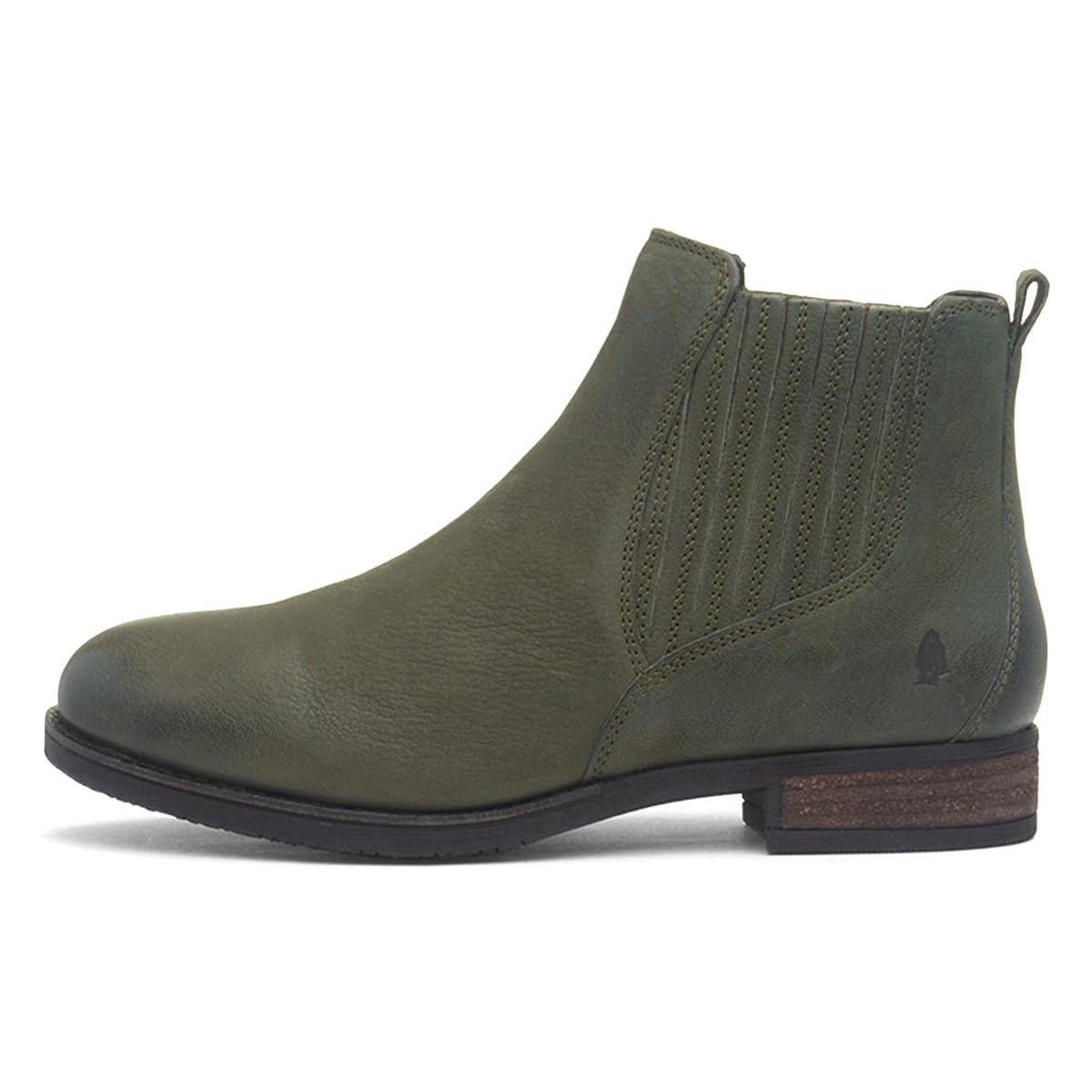 Hush Puppies Female Edith Boot, Green, 3