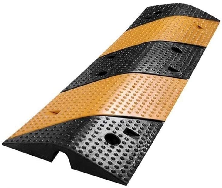Rampes de véhicules robustes et ralentisseur en caoutchouc durable