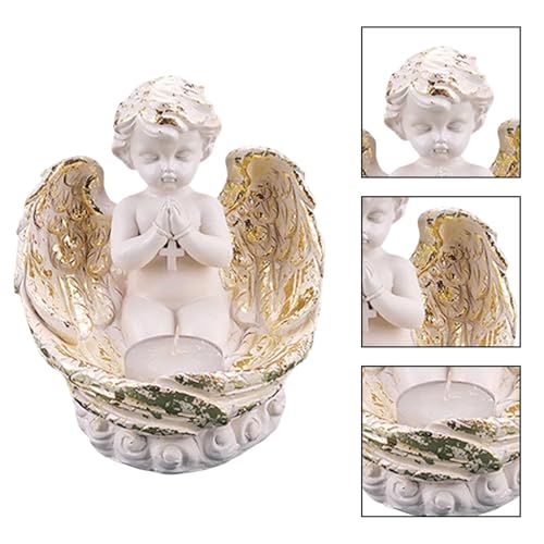 Bougeoir ailes d'ange pour centre de table de mariage et salon