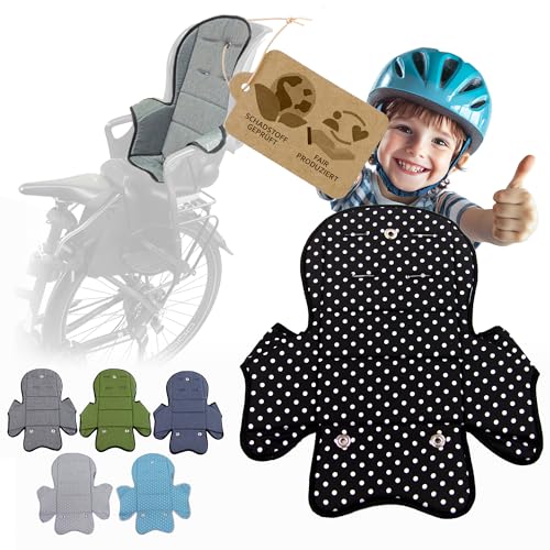 BAMBINIWELT Ersatzbezug Sitzkissen Bezug Auflage für Fahrradsitz...