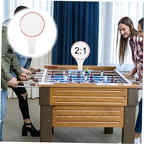 Angoily 3 piezas tablero borrable en blanco para jueces miniatura 7